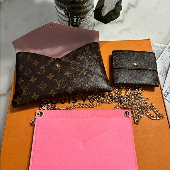 SOLD—ouis Vuitton Kirigami rfid & vintage wallet bundle🖤🖤 - Picture 2 of 14